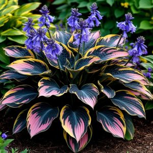 Хоста Пайн Эхо купить по цене от 699р. в интернет-магазине «Посадика» с доставкой почтой в в Покрове и по всей России – [изображение №1].